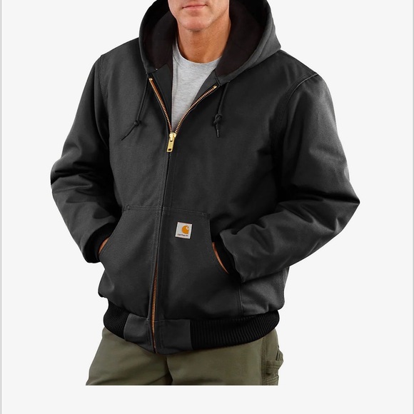 Carhartt Other - Carhartt Men's Black Hooded Jacket